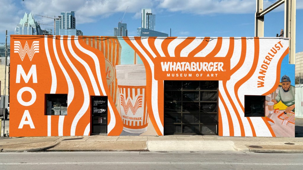Whataburger Museum of Art experiential activation