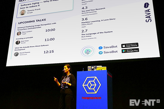 Sava Events digital signage