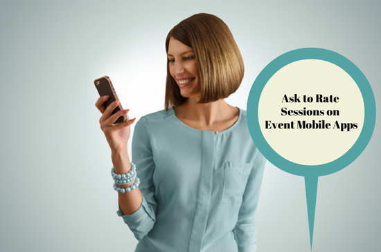 Ask to rate sessions on mobile apps