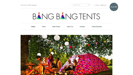 BANG BANG TENTS