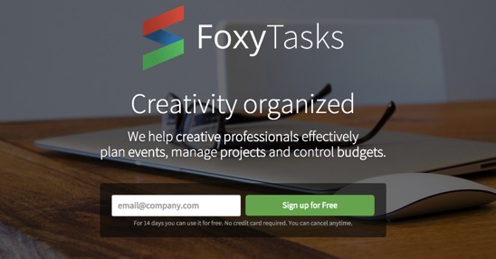 Creativity organized FoxyTasks project management 1