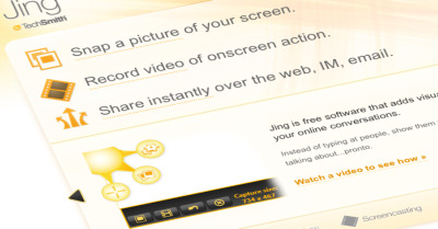 Jing free screencasting for events
