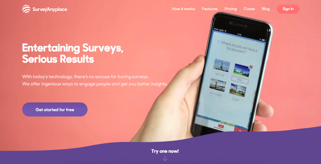 Survey any place