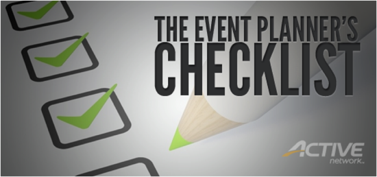Event planning checklist