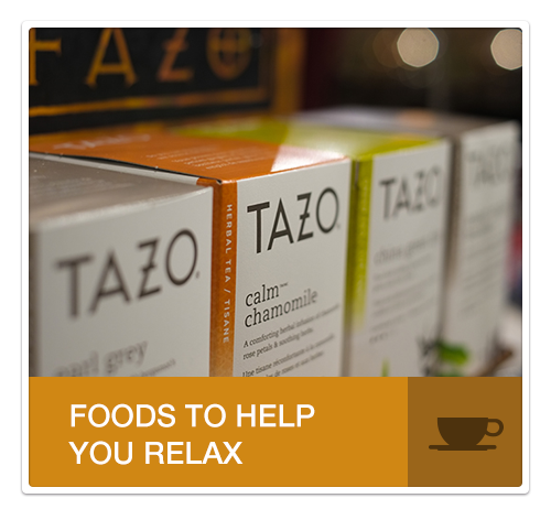 Foods for relaxation
