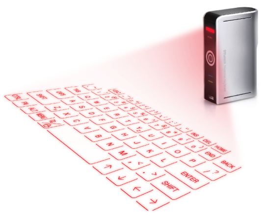 Laser keyboard