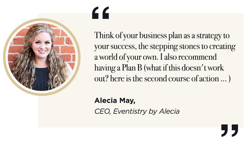 Alecia shares why business plan is a strategic move