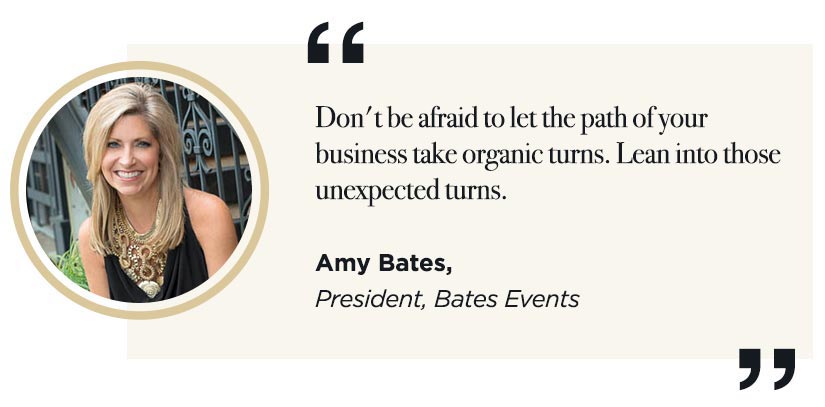 Amy Bates' take on leveraging the organic leads