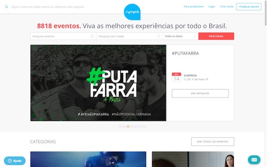 sympla startup