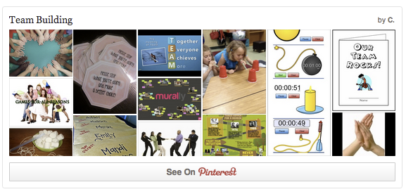 Team Building Inspiration board on Pinterest