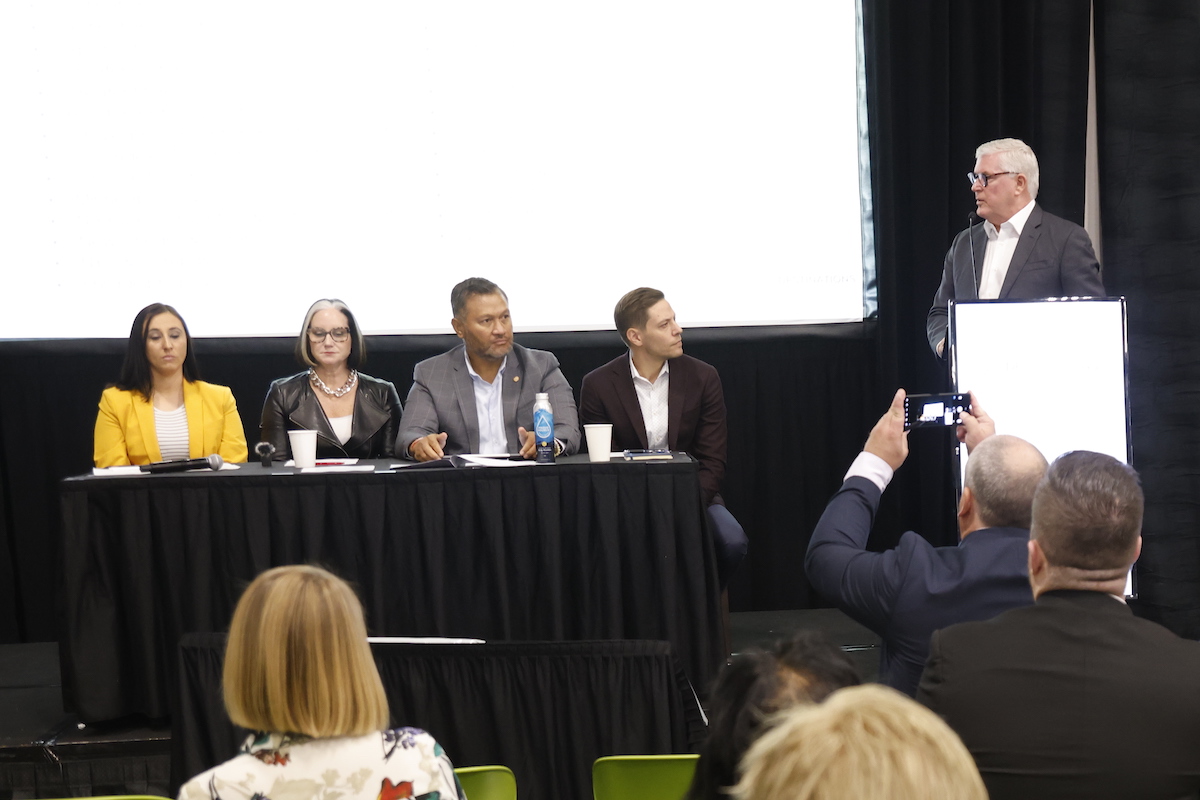 Press conference at IMEX America 2022