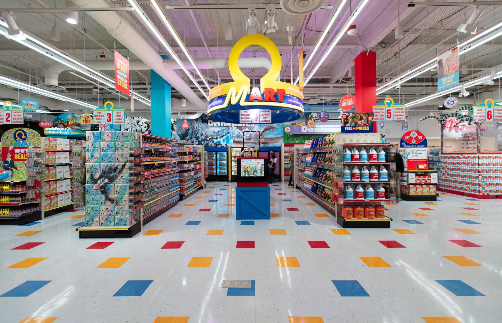 Meow Wolf Las Vegas Omega Mart Entrance