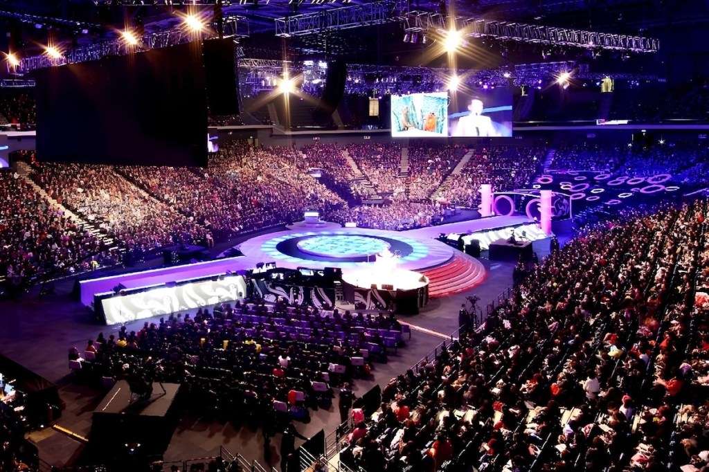 Event at Cotai Arena in the Sands Resorts Macao