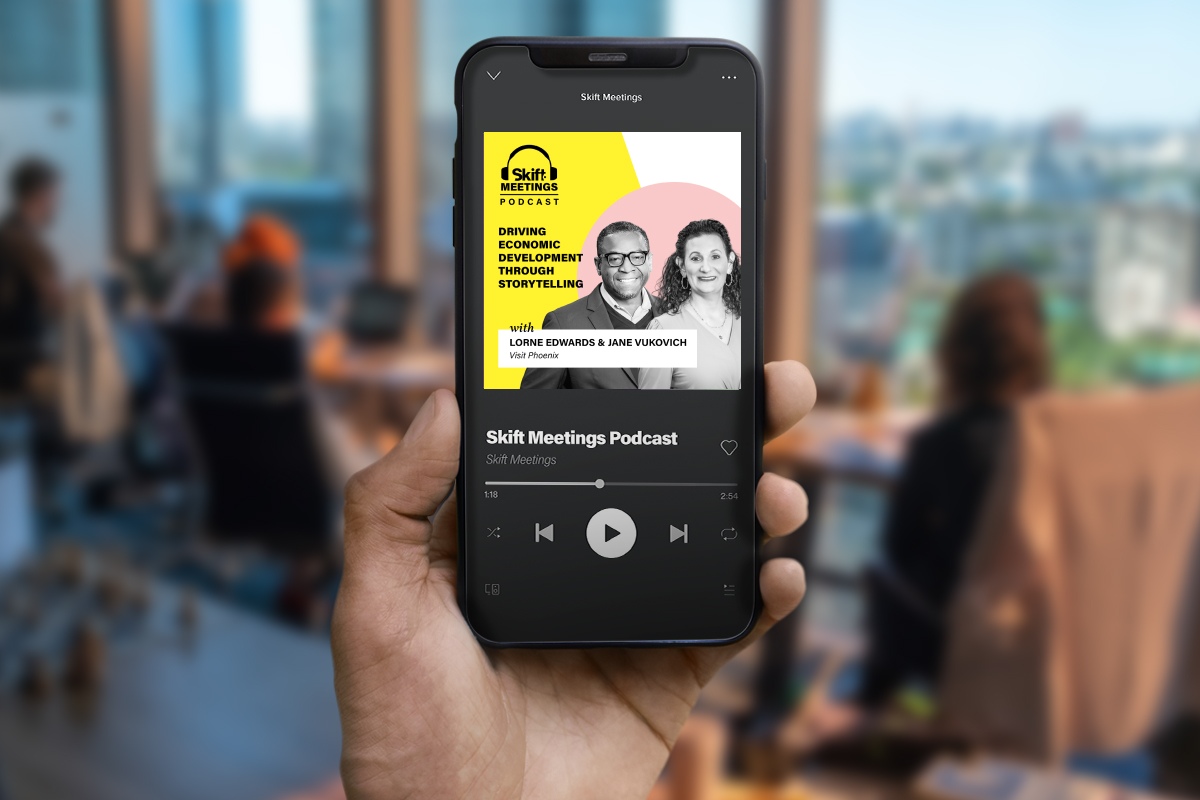 Lorne Edwards & Jane Vukovich of Visit Phoenix on the Skift Meetings Podcast