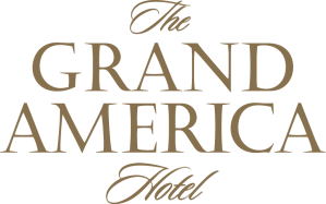 The Grand America Hotel logo