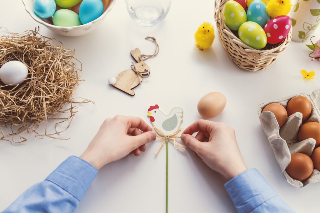 seasonal event ideas for easter - theme and decor