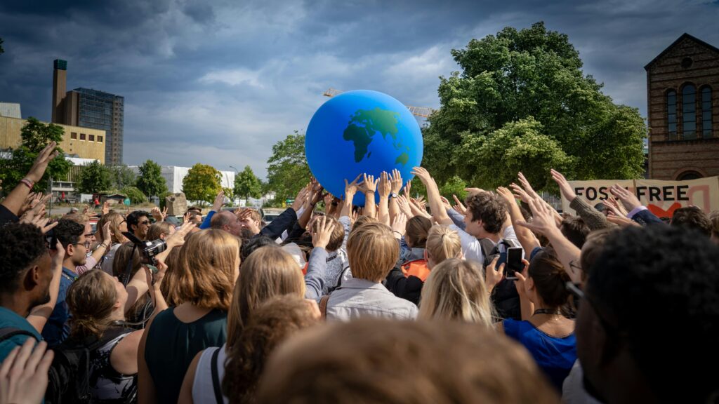 attendees concerned for climate, planet and the local community