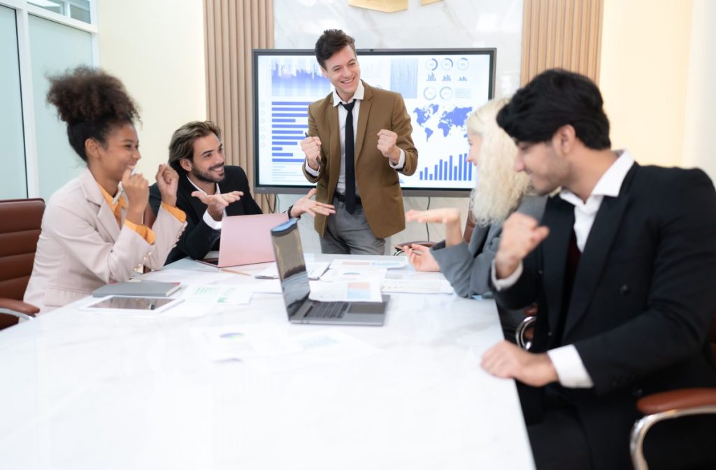 Business meeting on Global Meetings Industry Day