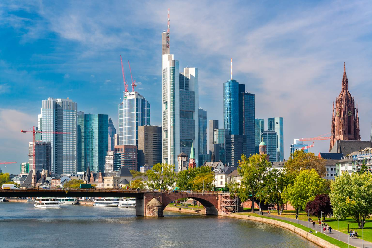 Frankfurt, Germany skyline