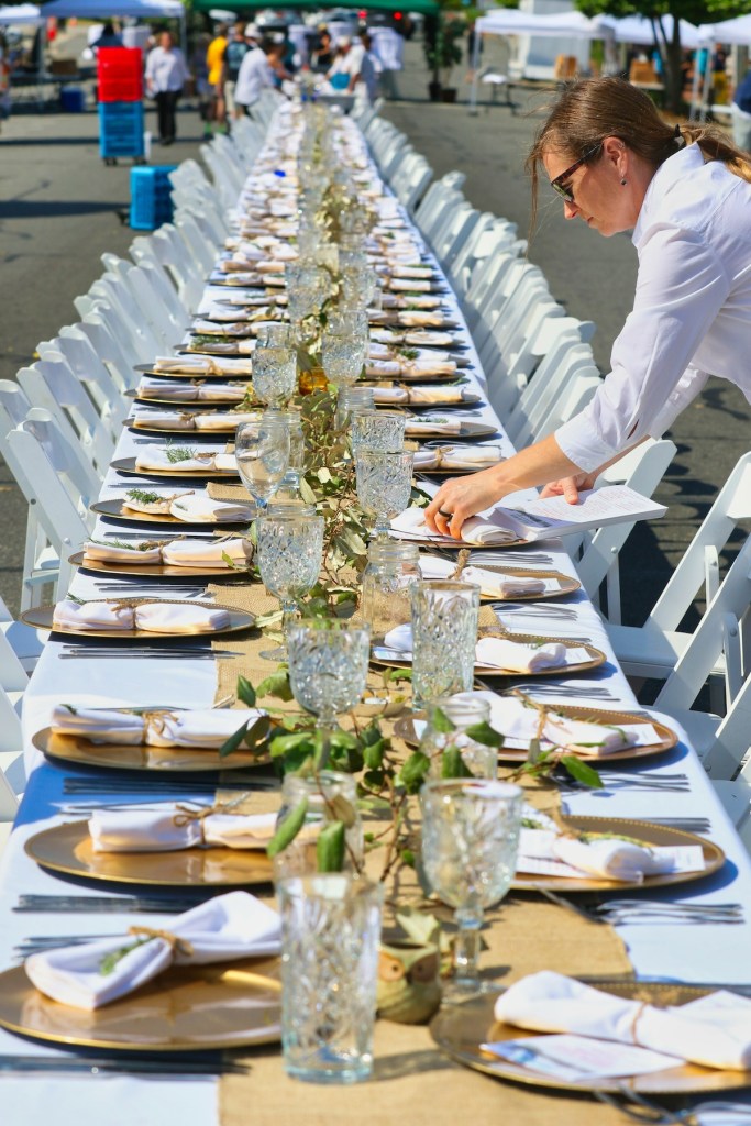long party table