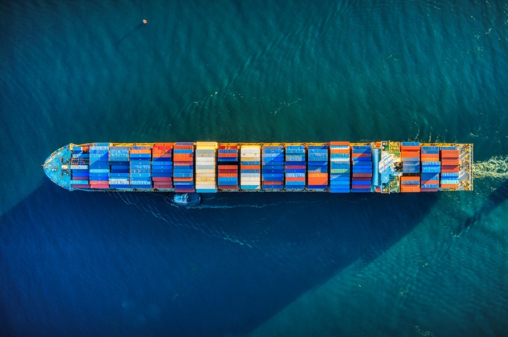 container ship
